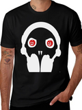 Spooky Headphone Graphic Tee