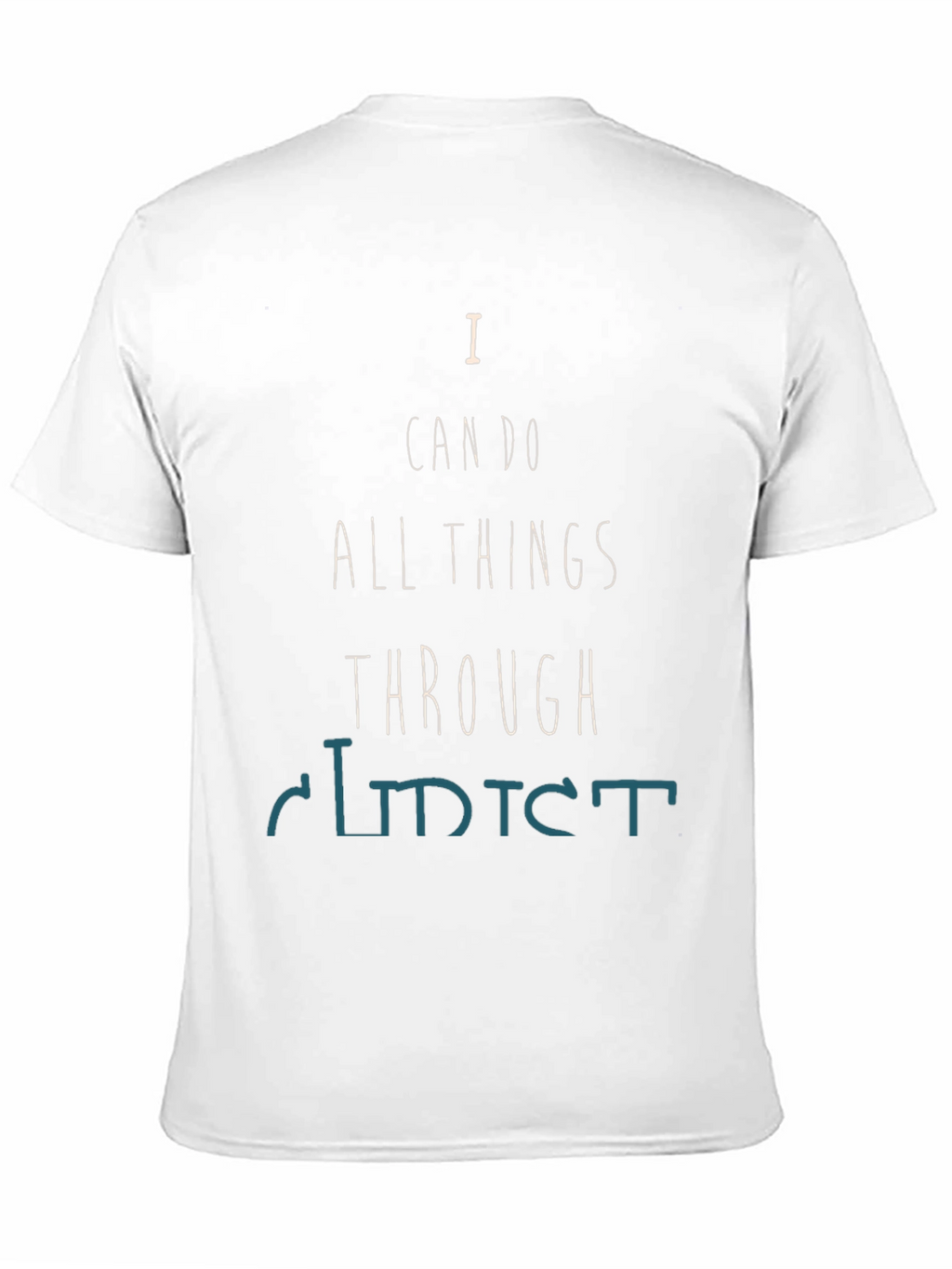 Inspirational Quote T-Shirt: I Can Do All Things