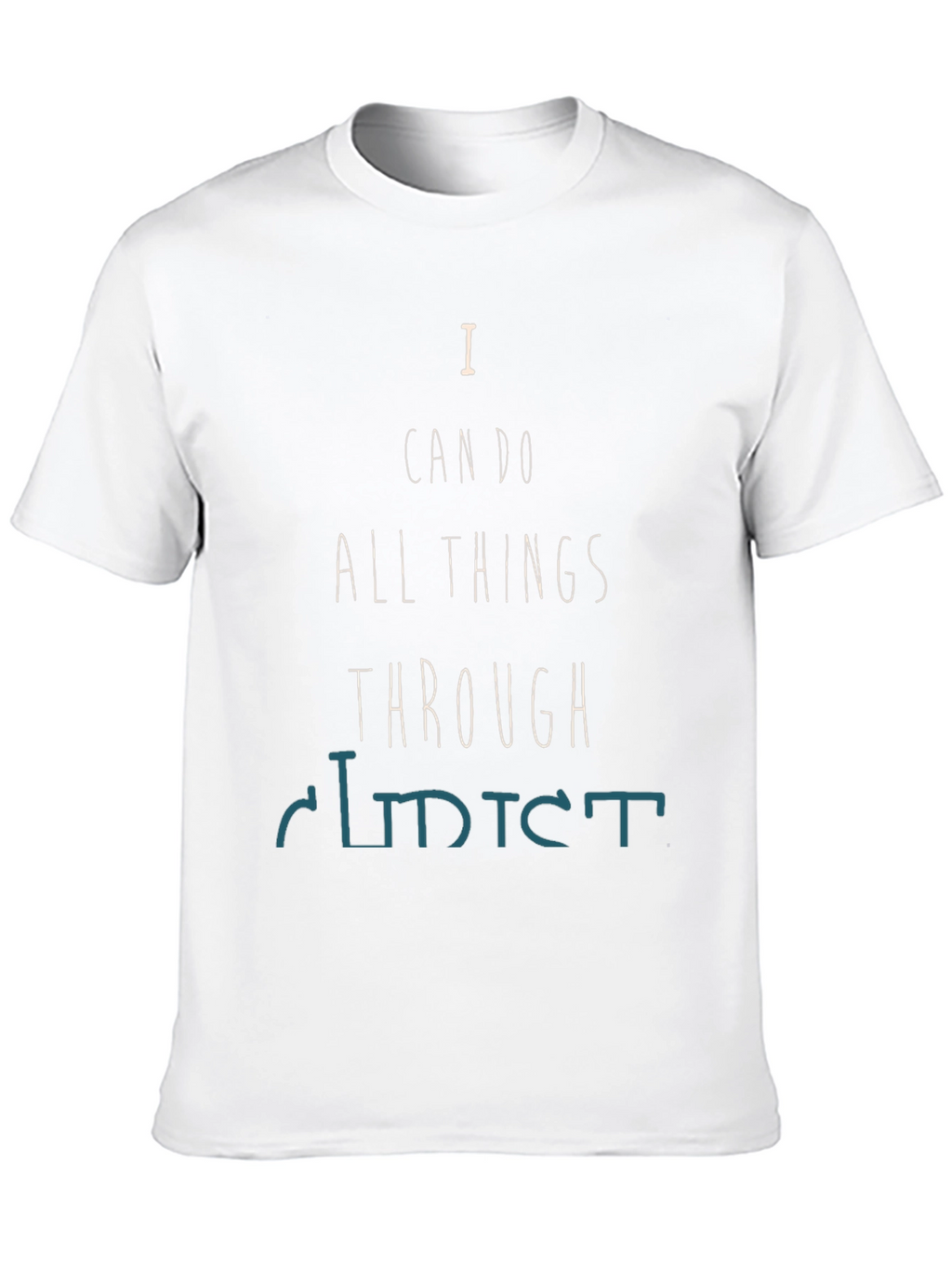 Inspirational Quote T-Shirt: I Can Do All Things