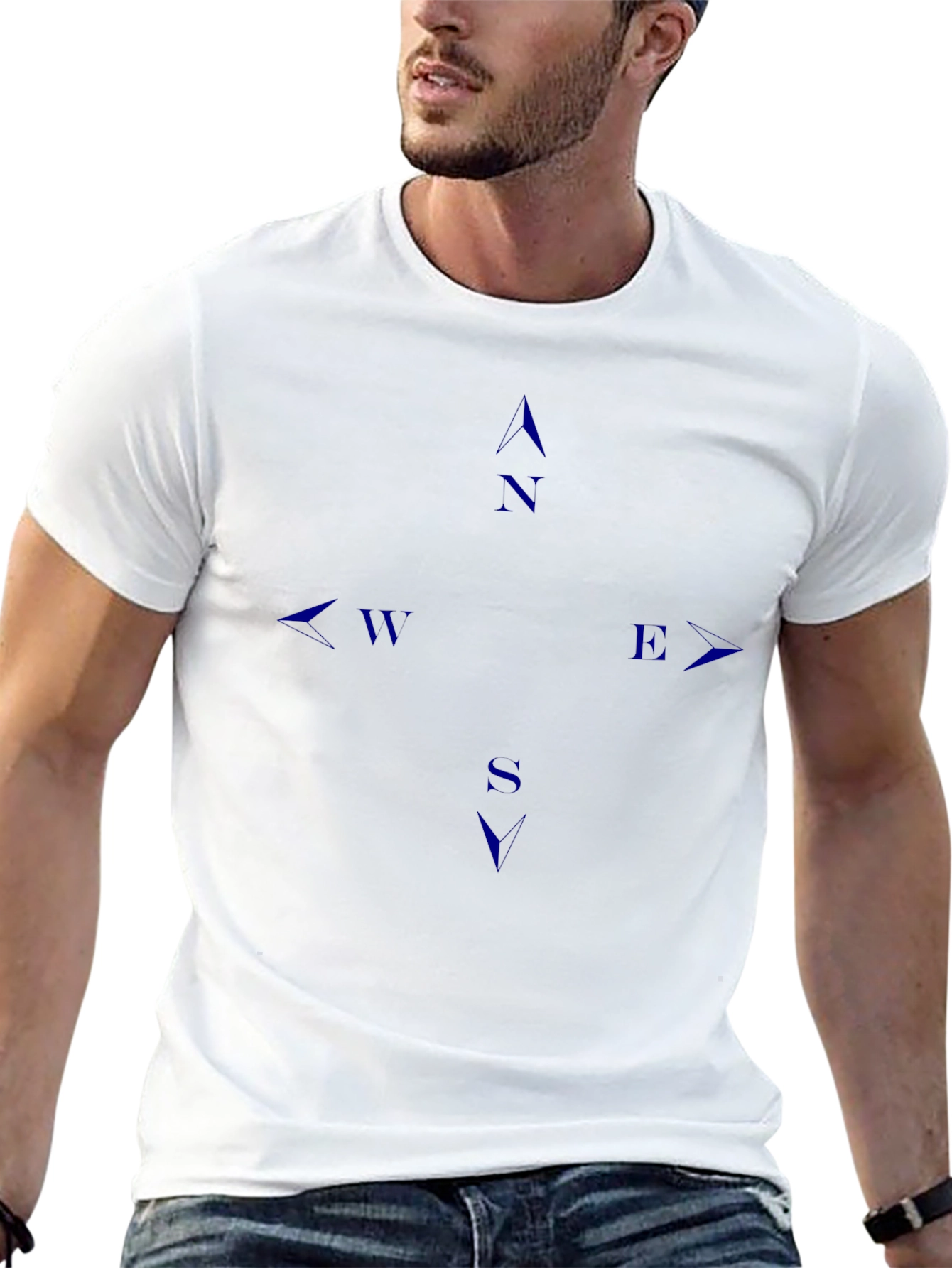 Compass Rose T-Shirt - Black