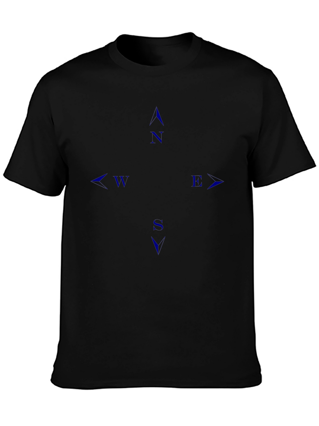 Compass Rose T-Shirt - Black