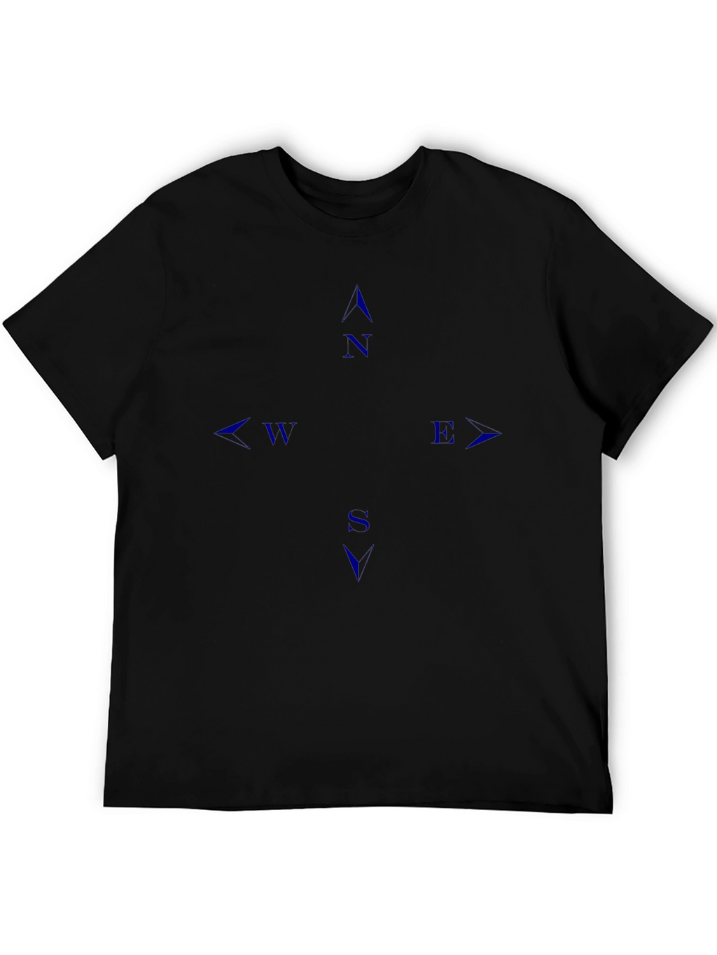 Compass Rose T-Shirt - Black