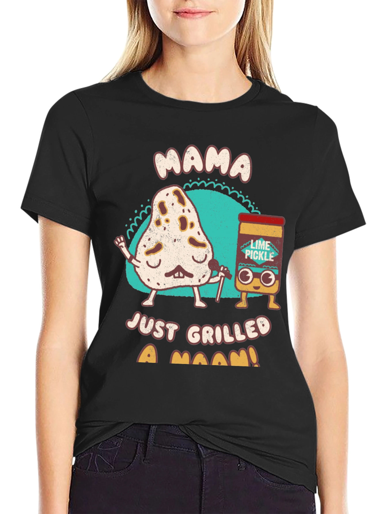 Mama Just Grilled a Naan T-Shirt