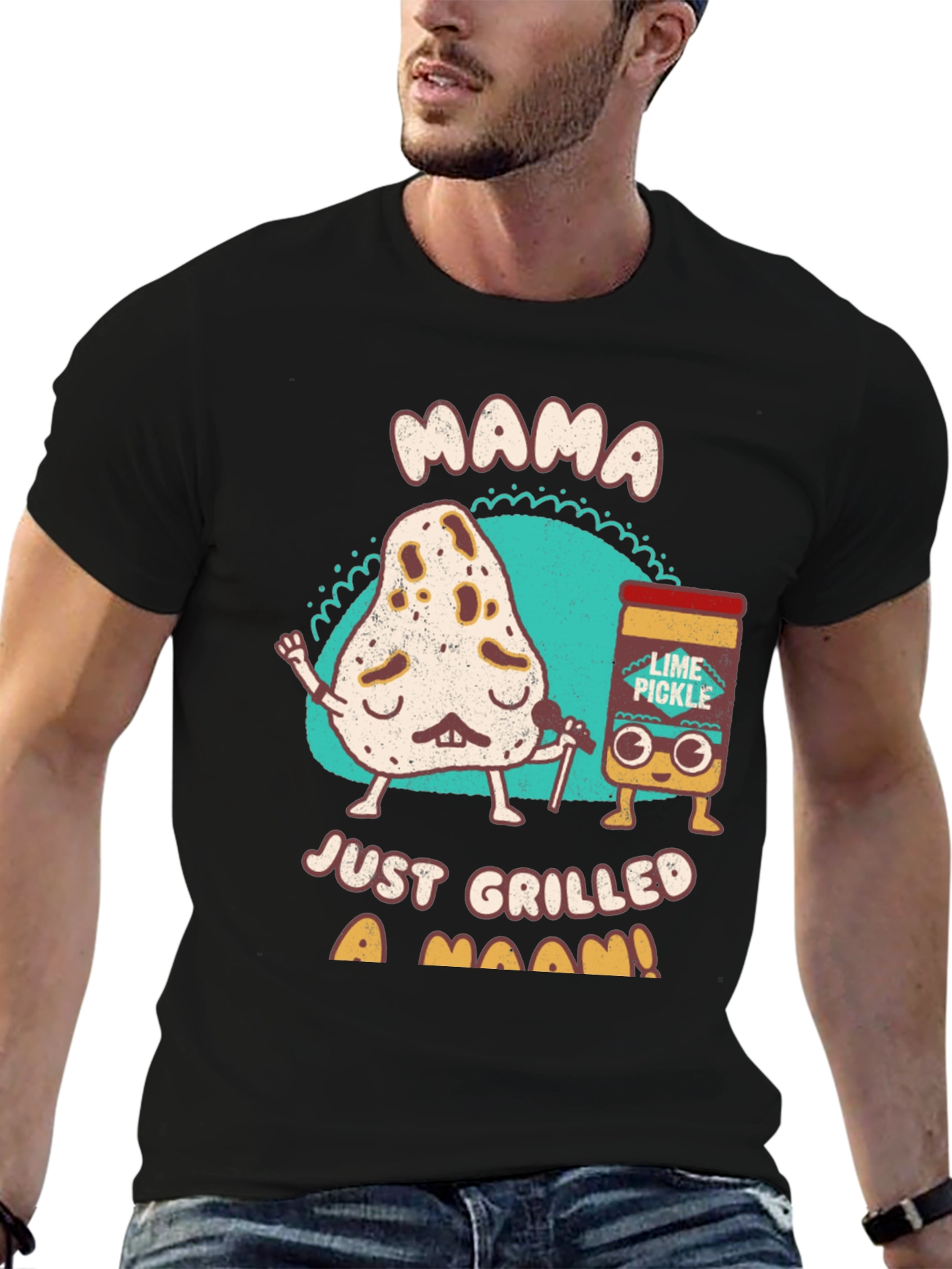 Mama Just Grilled a Naan T-Shirt