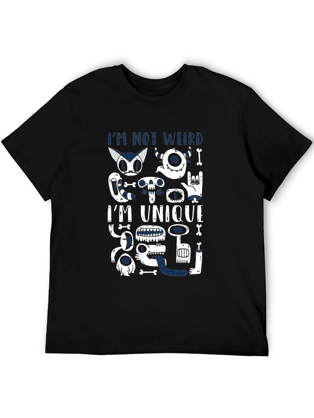 Im Not Weird Im Unique Graphic Tee
