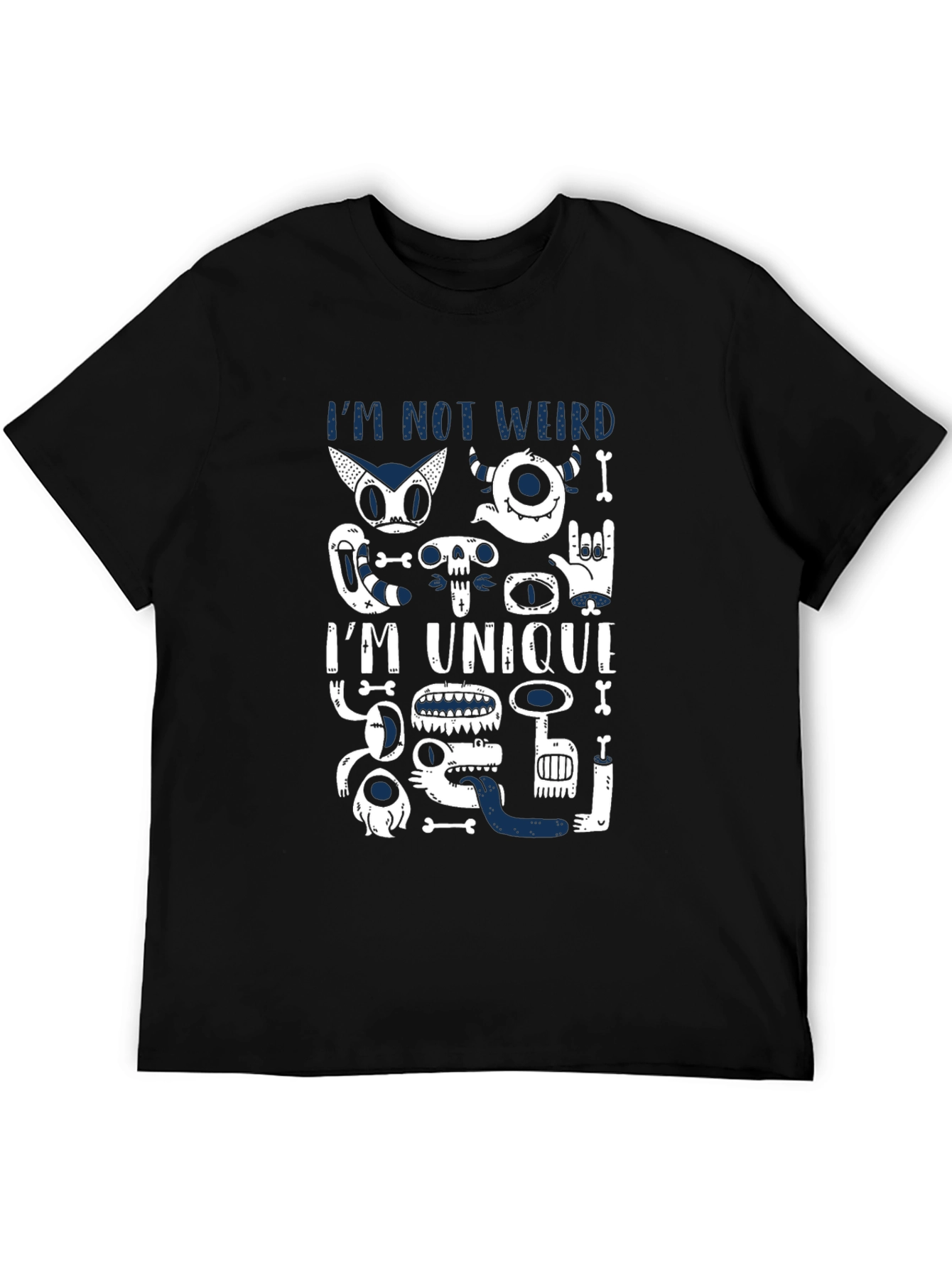 Im Not Weird Im Unique Graphic Tee