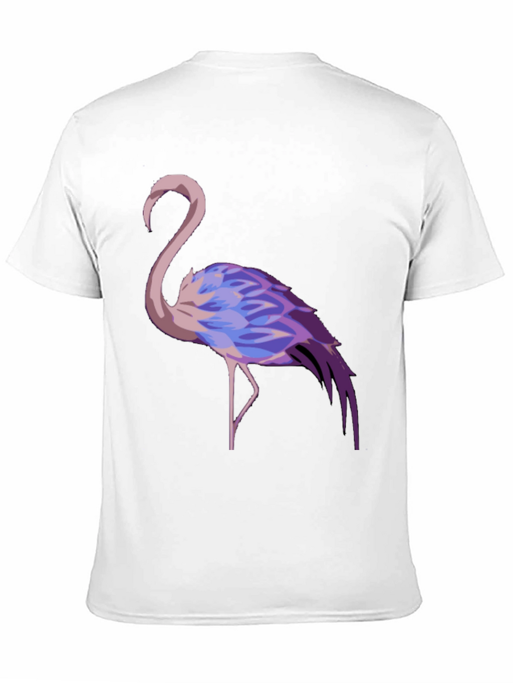 Flamingo Graphic Tee - Stylish Black T-Shirt