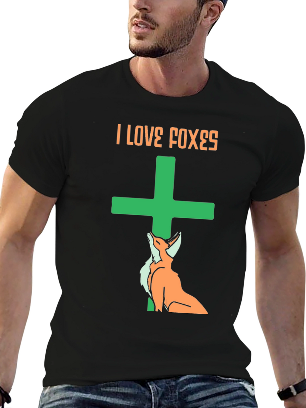I Love Foxes Graphic Tee - Unisex