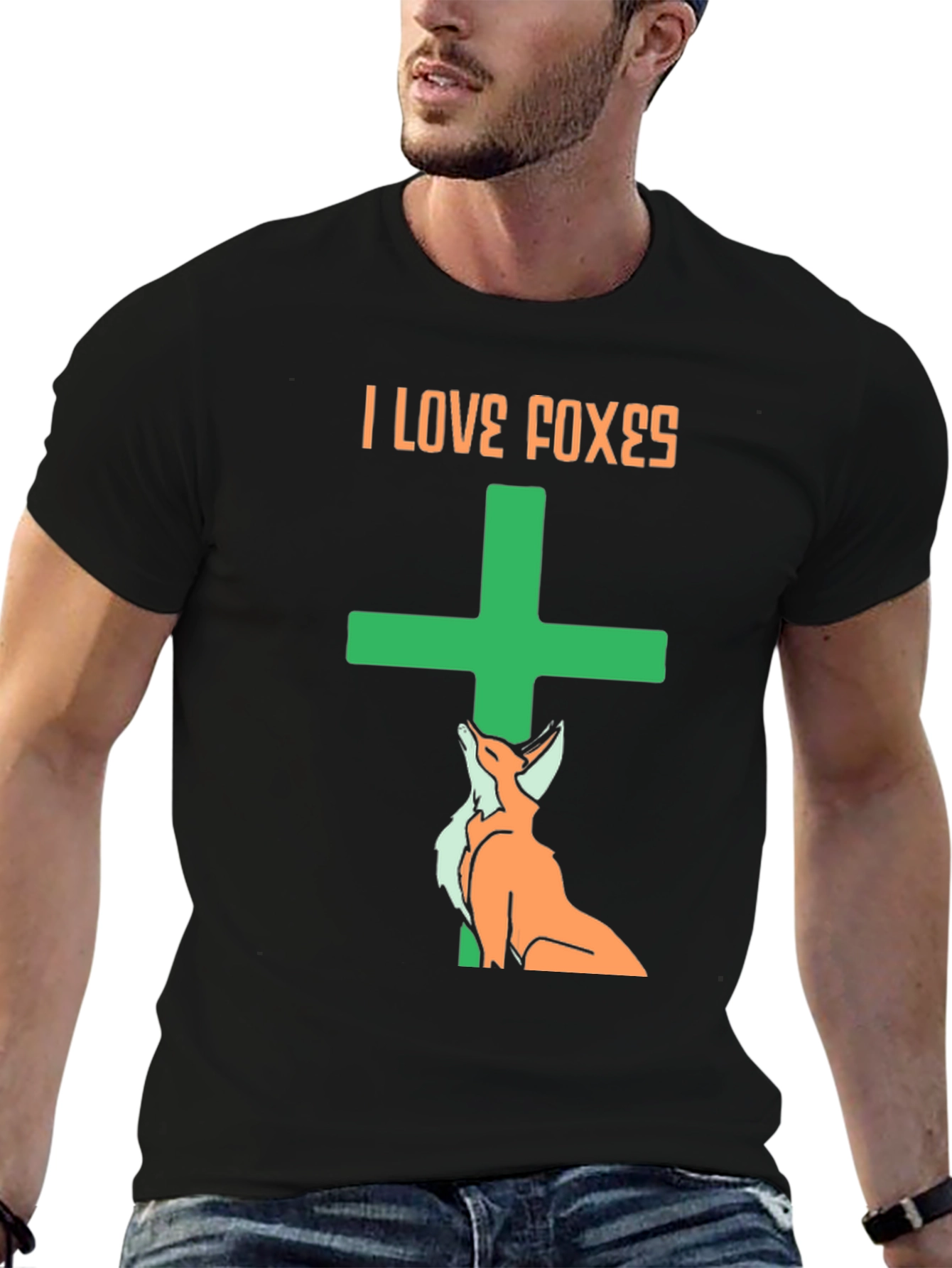 I Love Foxes Graphic Tee - Unisex