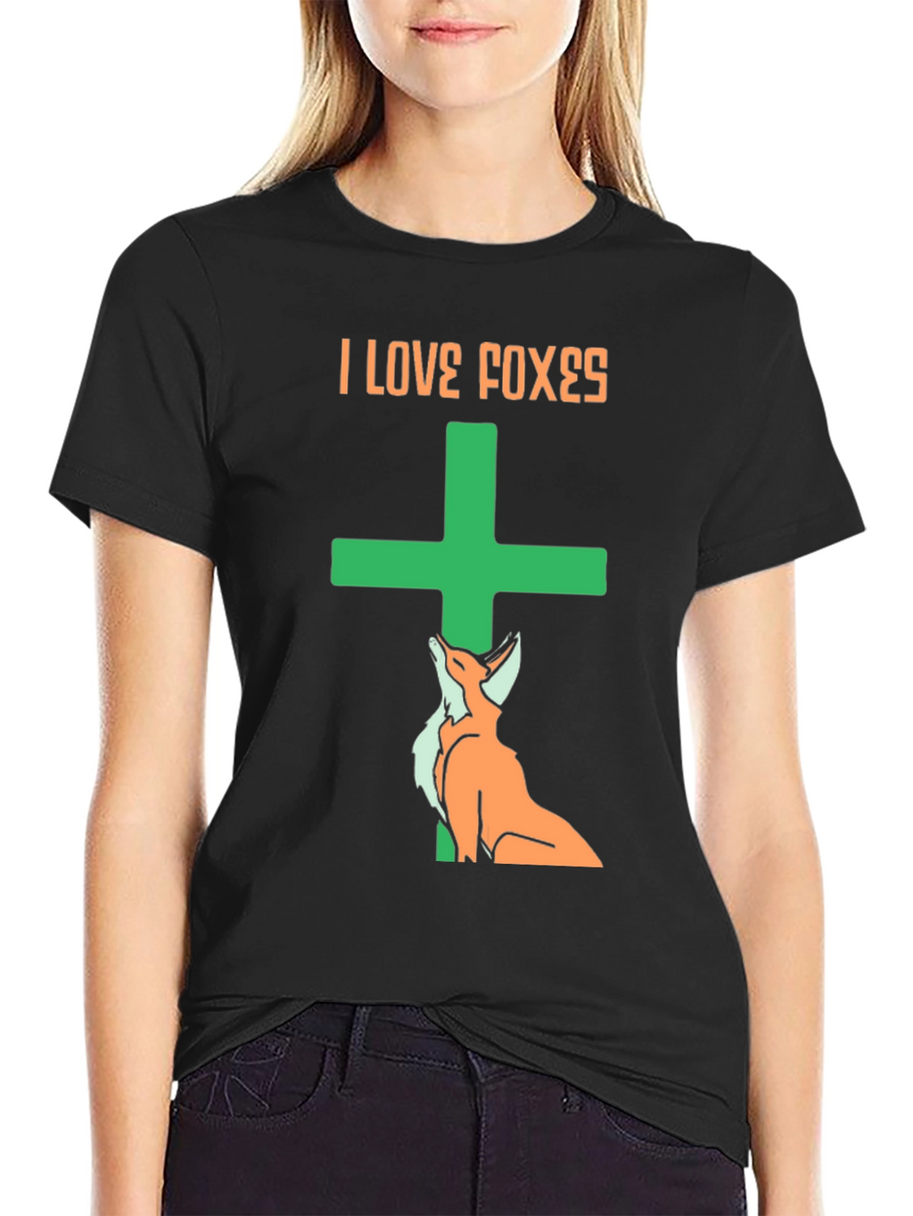 I Love Foxes Graphic Tee - Unisex