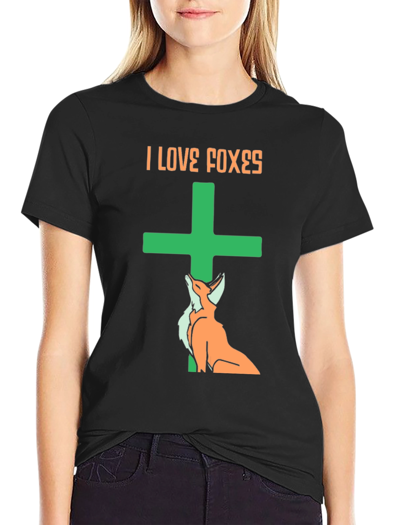 I Love Foxes Graphic Tee - Unisex