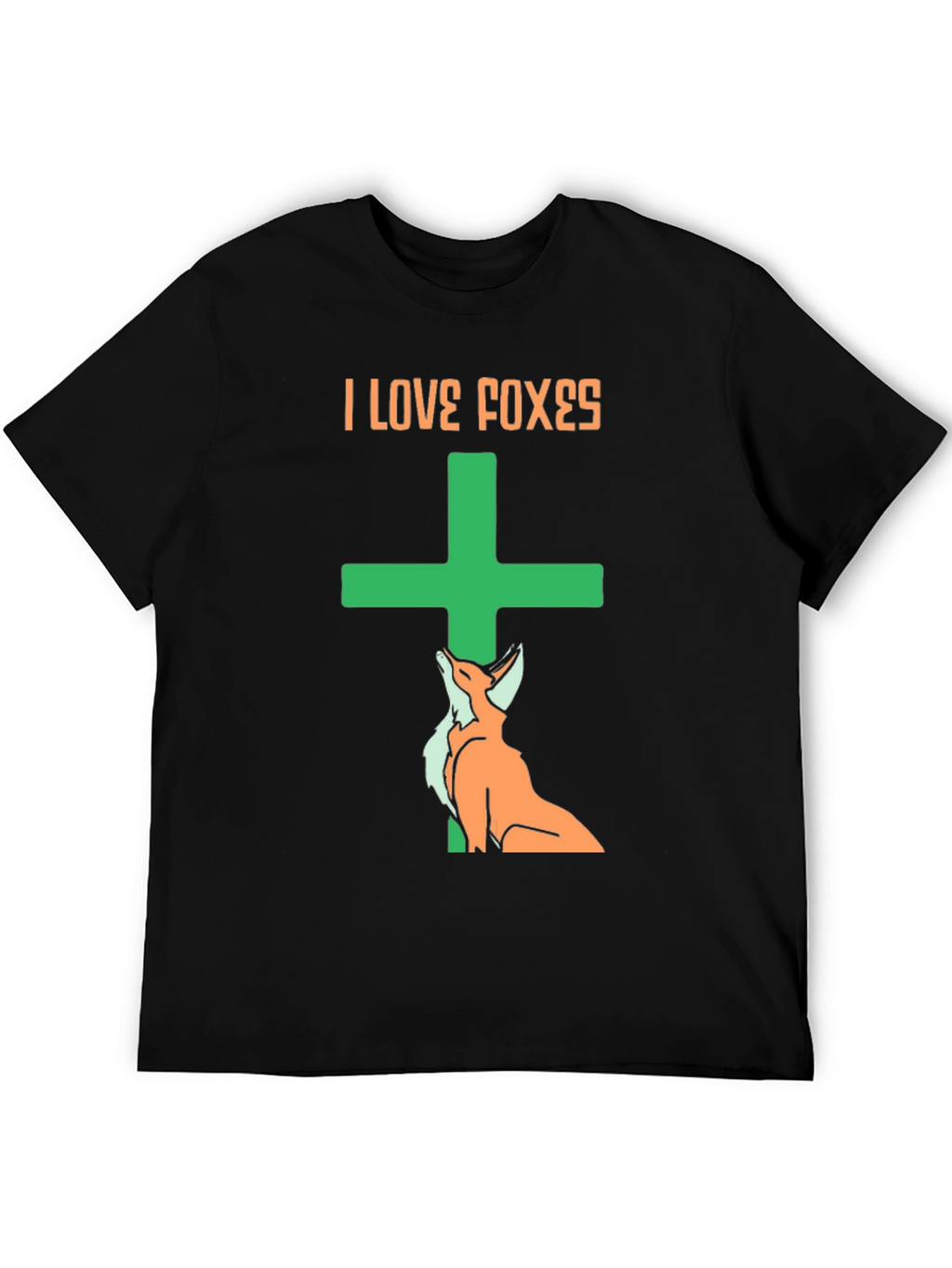 I Love Foxes Graphic Tee - Unisex