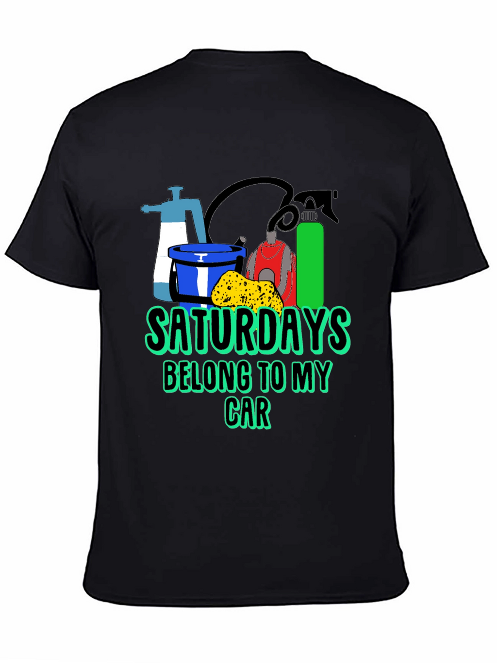 Saturdays Belong to My Car T-Shirt