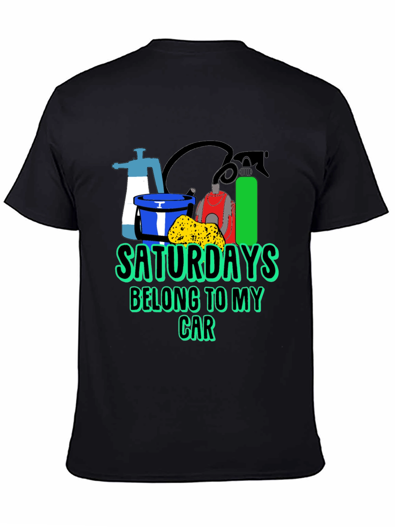 Saturdays Belong to My Car T-Shirt