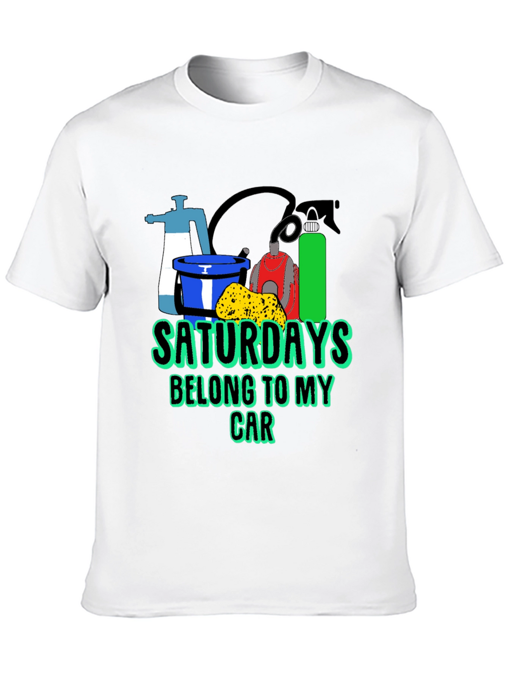 Saturdays Belong to My Car T-Shirt