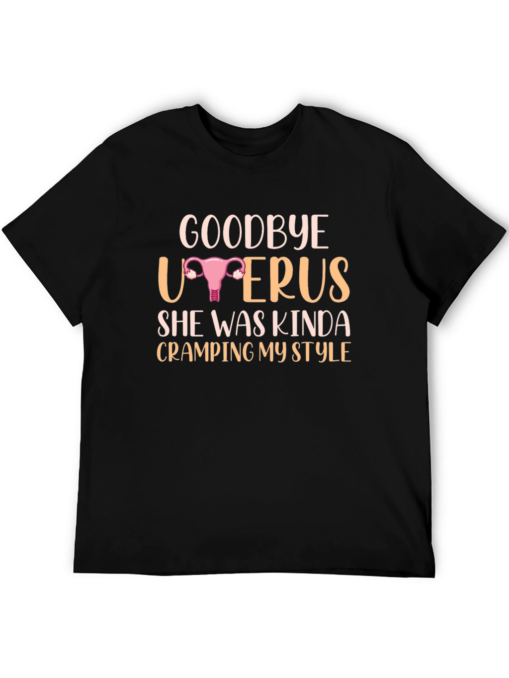 Goodbye Uterus Funny Hysterectomy T-Shirt