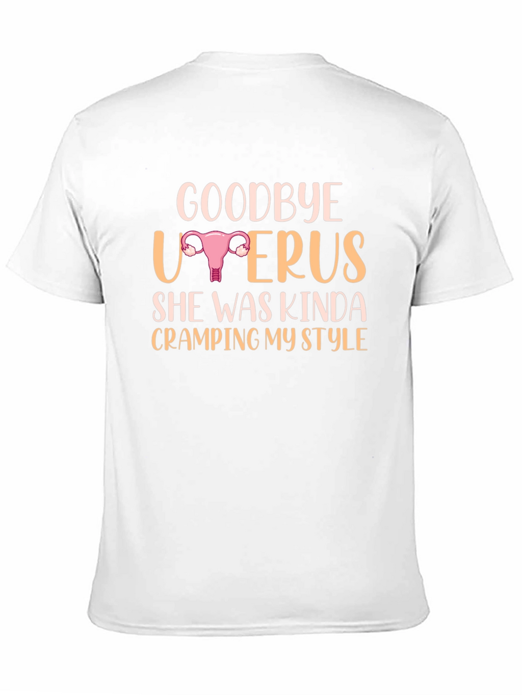 Goodbye Uterus Funny Hysterectomy T-Shirt