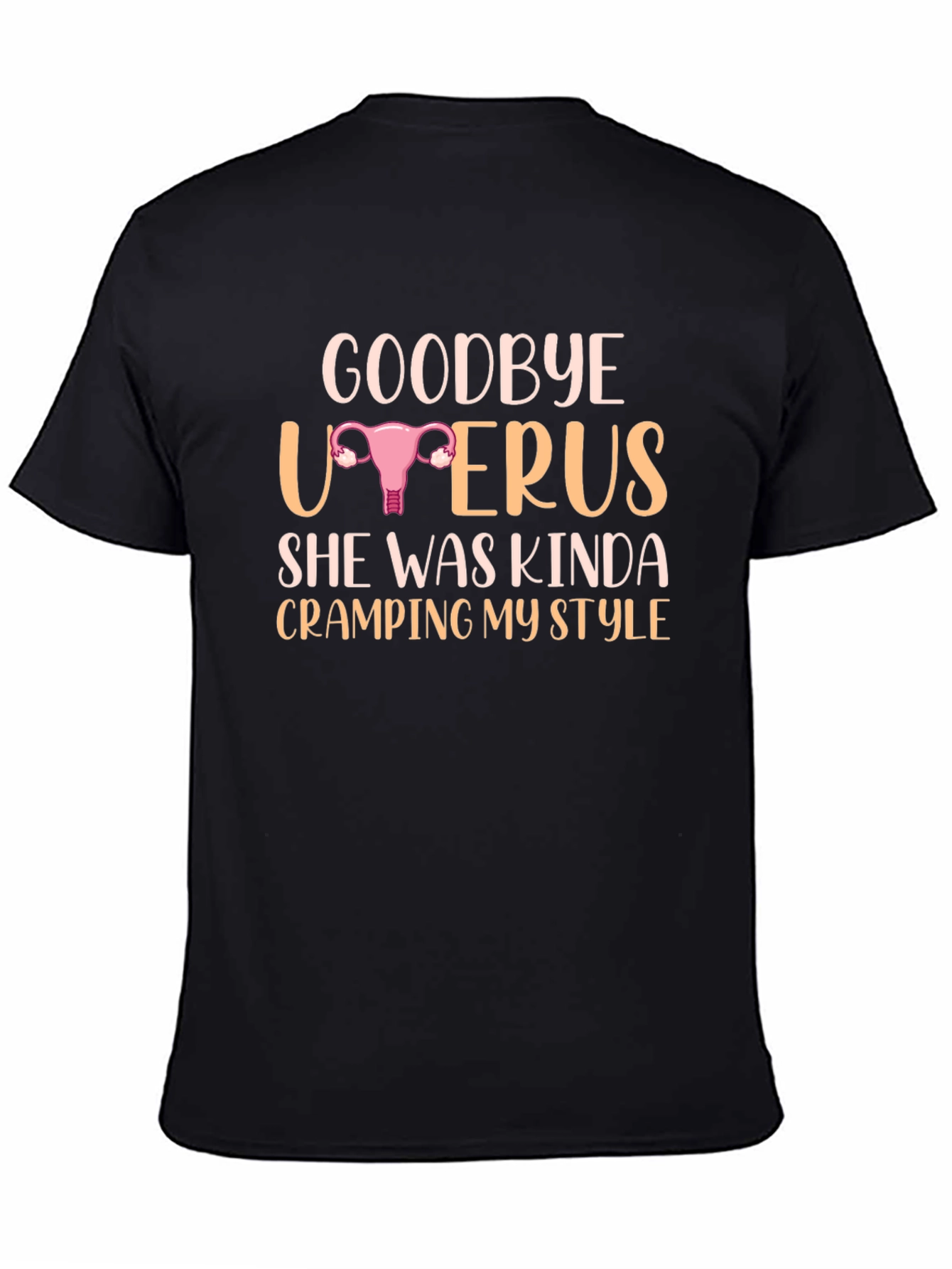Goodbye Uterus Funny Hysterectomy T-Shirt