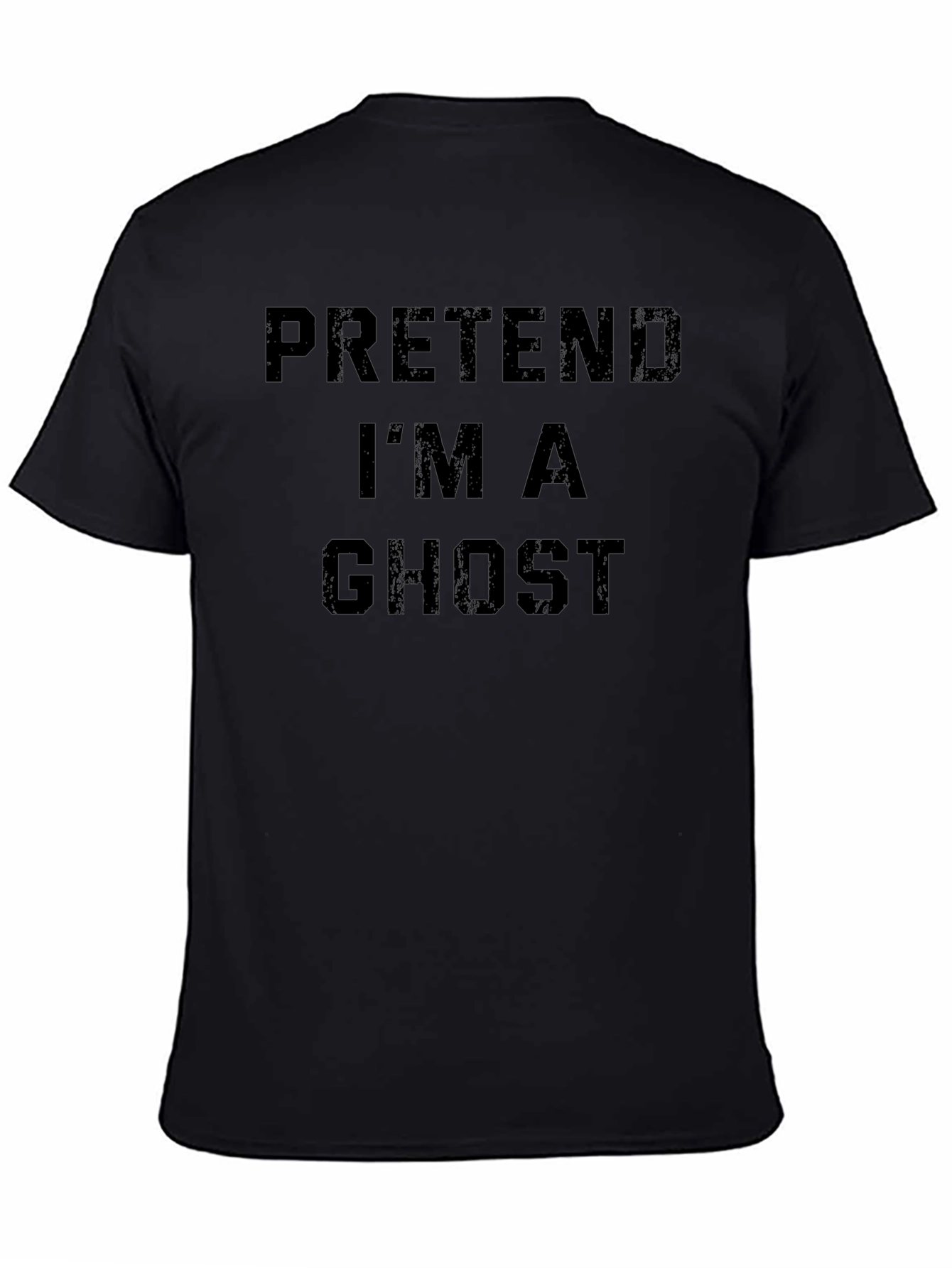 Pretend Im A Ghost Funny Halloween T-Shirt