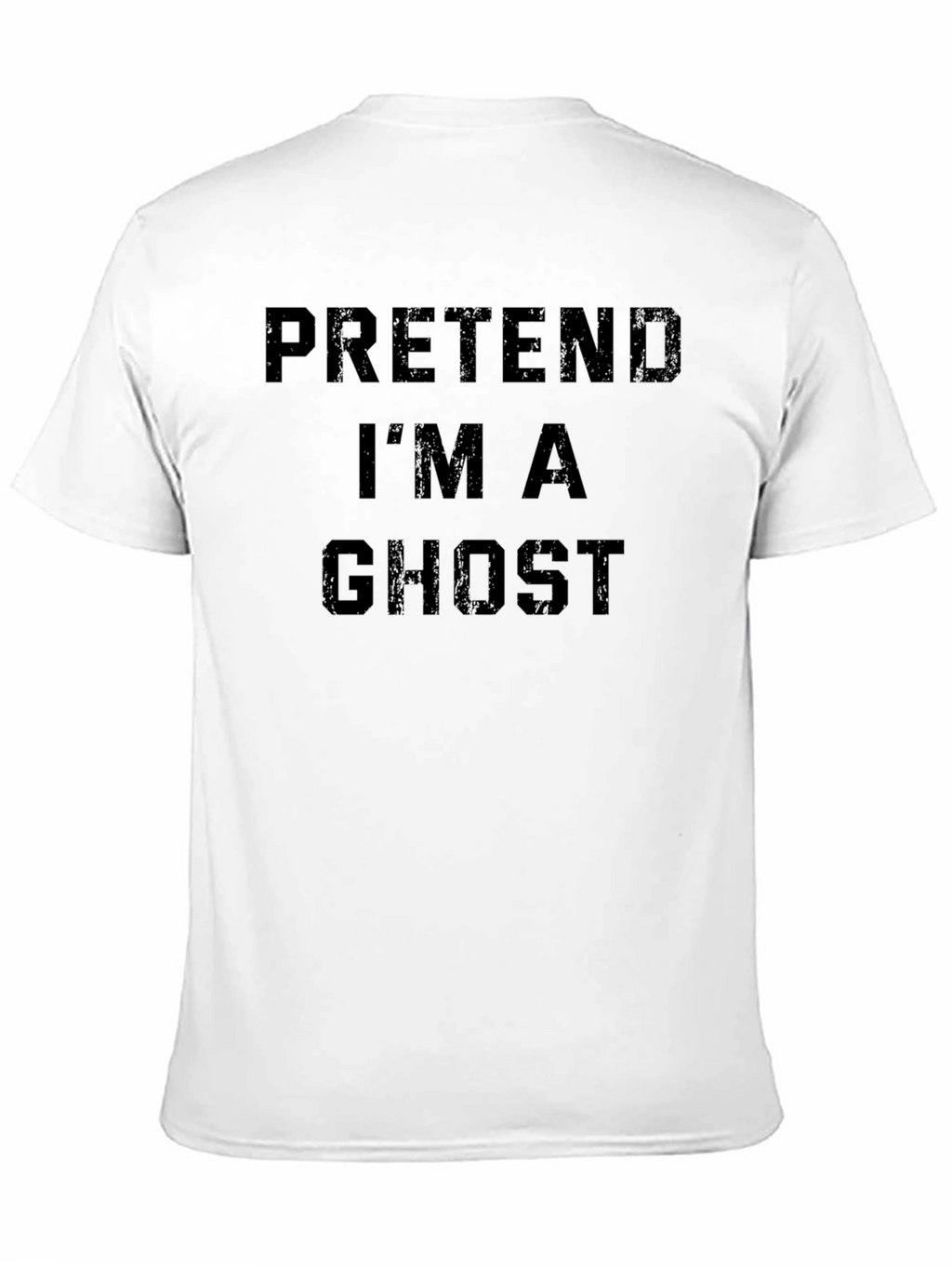 Pretend Im A Ghost Funny Halloween T-Shirt