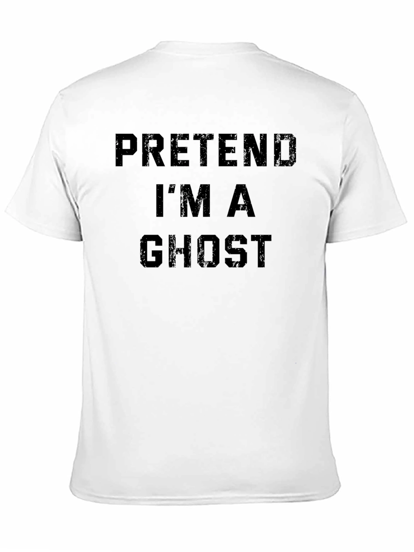 Pretend Im A Ghost Funny Halloween T-Shirt