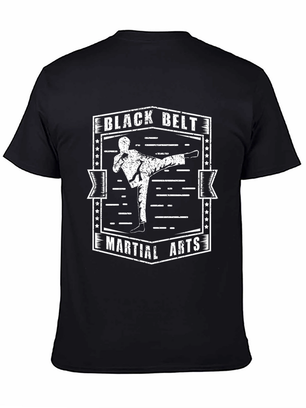 Black Belt Martial Arts T-Shirt - Karate Design