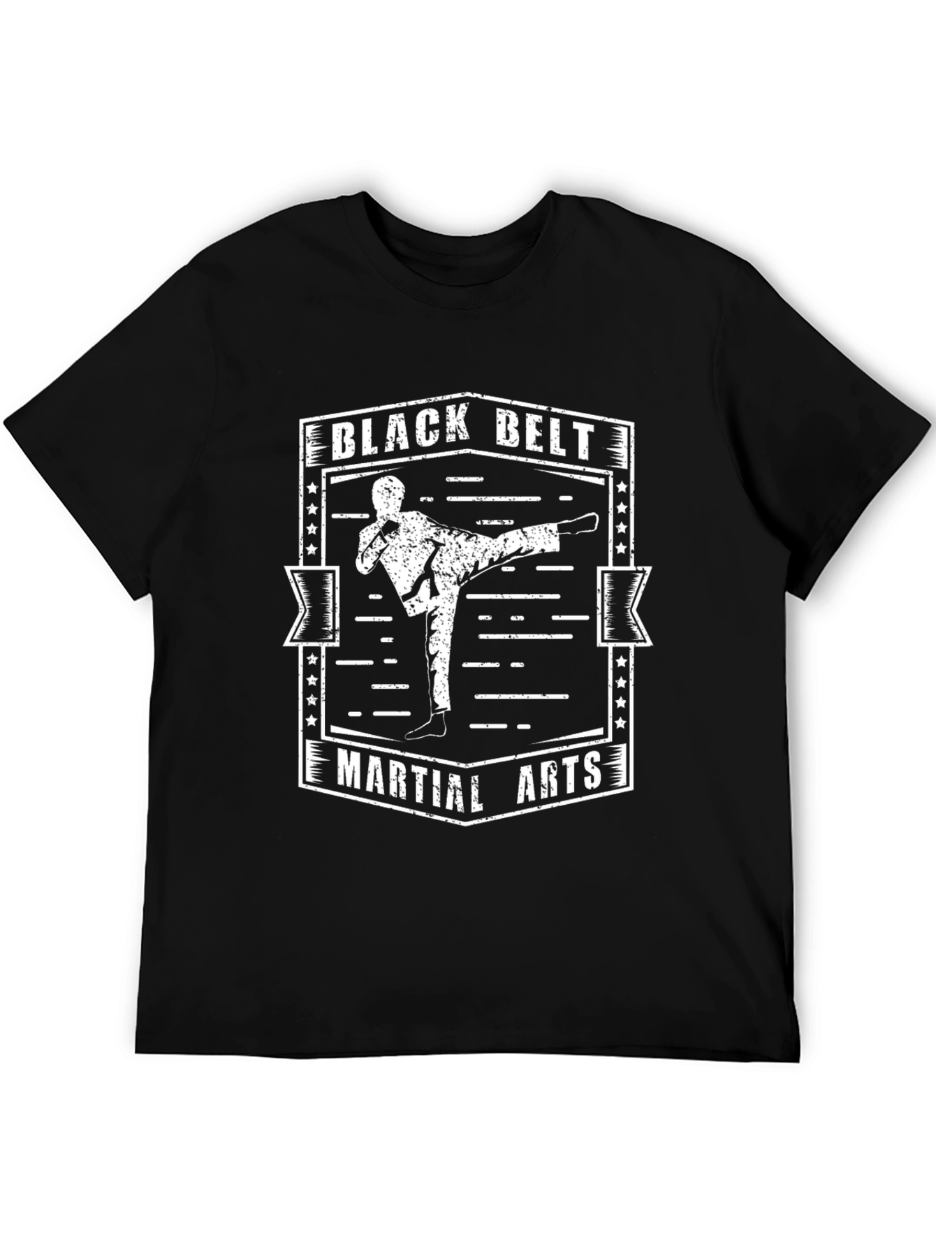 Black Belt Martial Arts T-Shirt - Karate Design