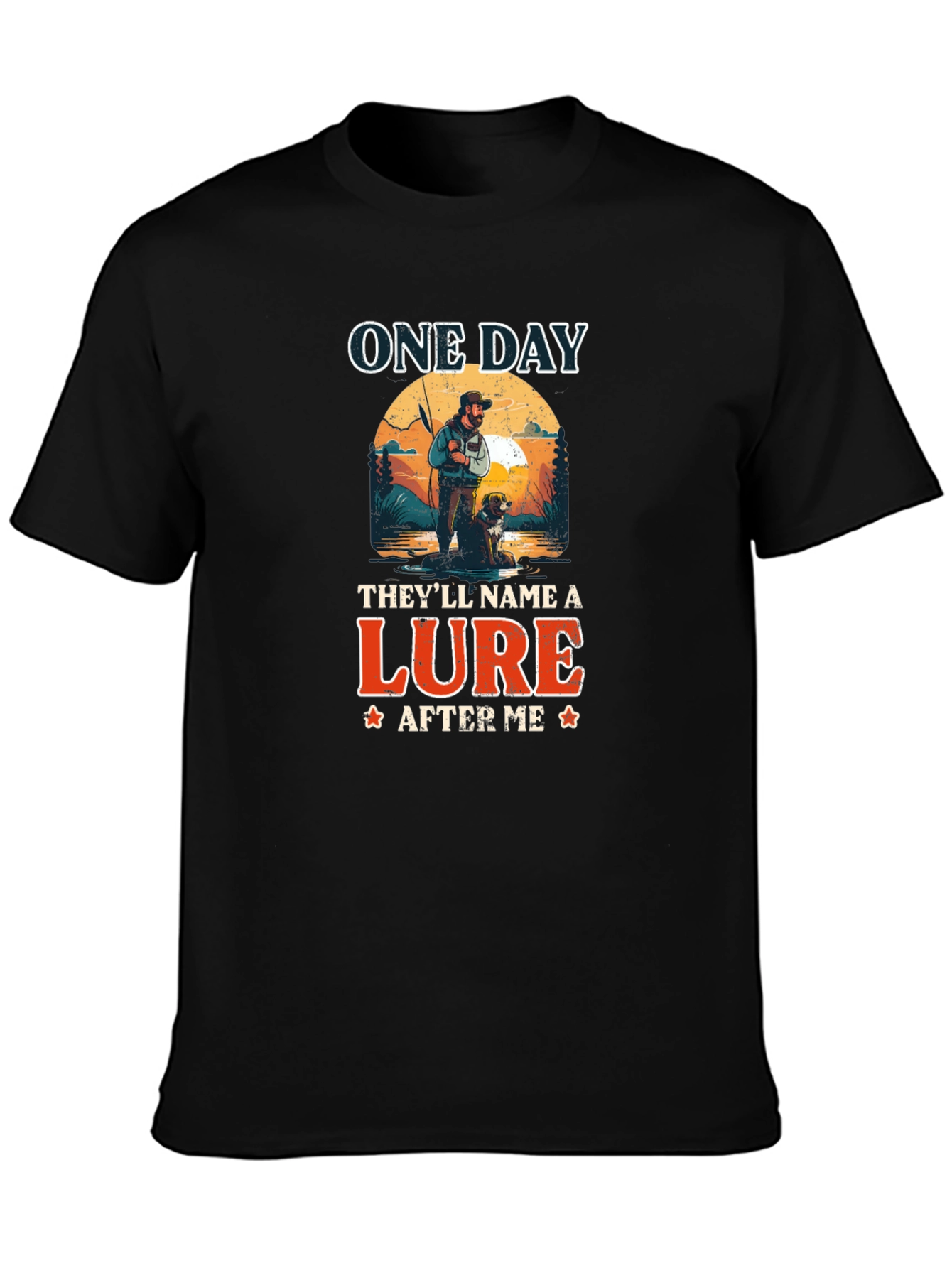 One Day Lure Fishing T-Shirt