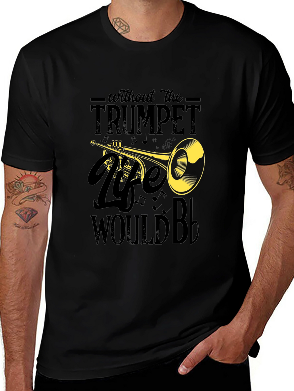 Trumpet Life T-Shirt - Musician Tee