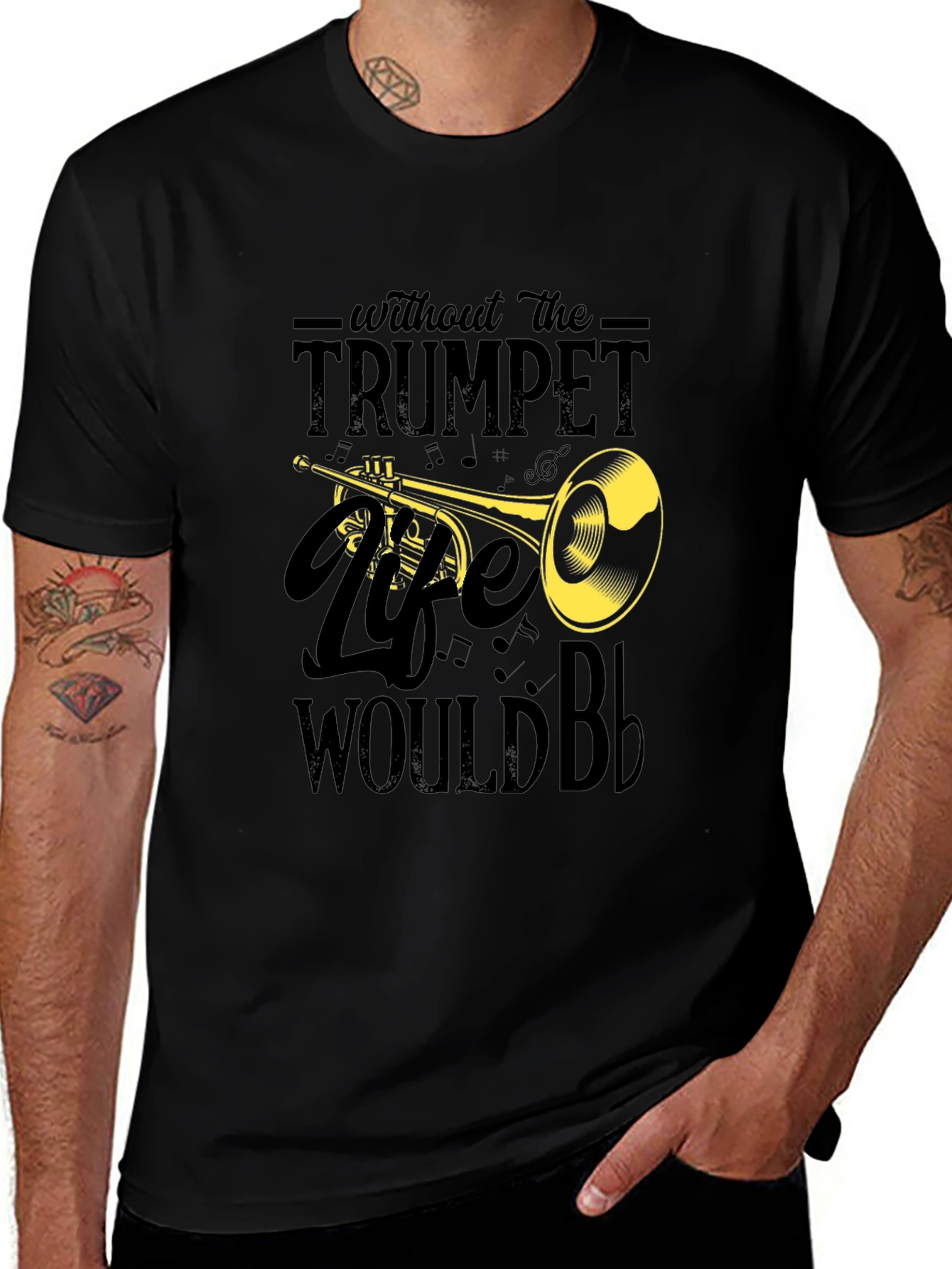 Trumpet Life T-Shirt - Musician Tee