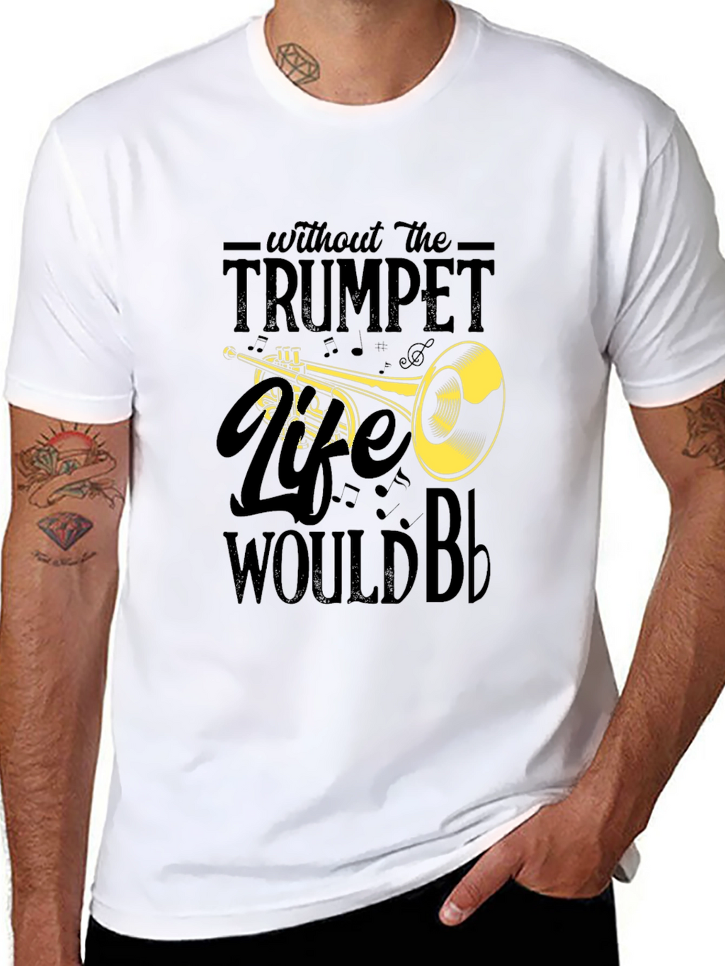 Trumpet Life T-Shirt - Musician Tee