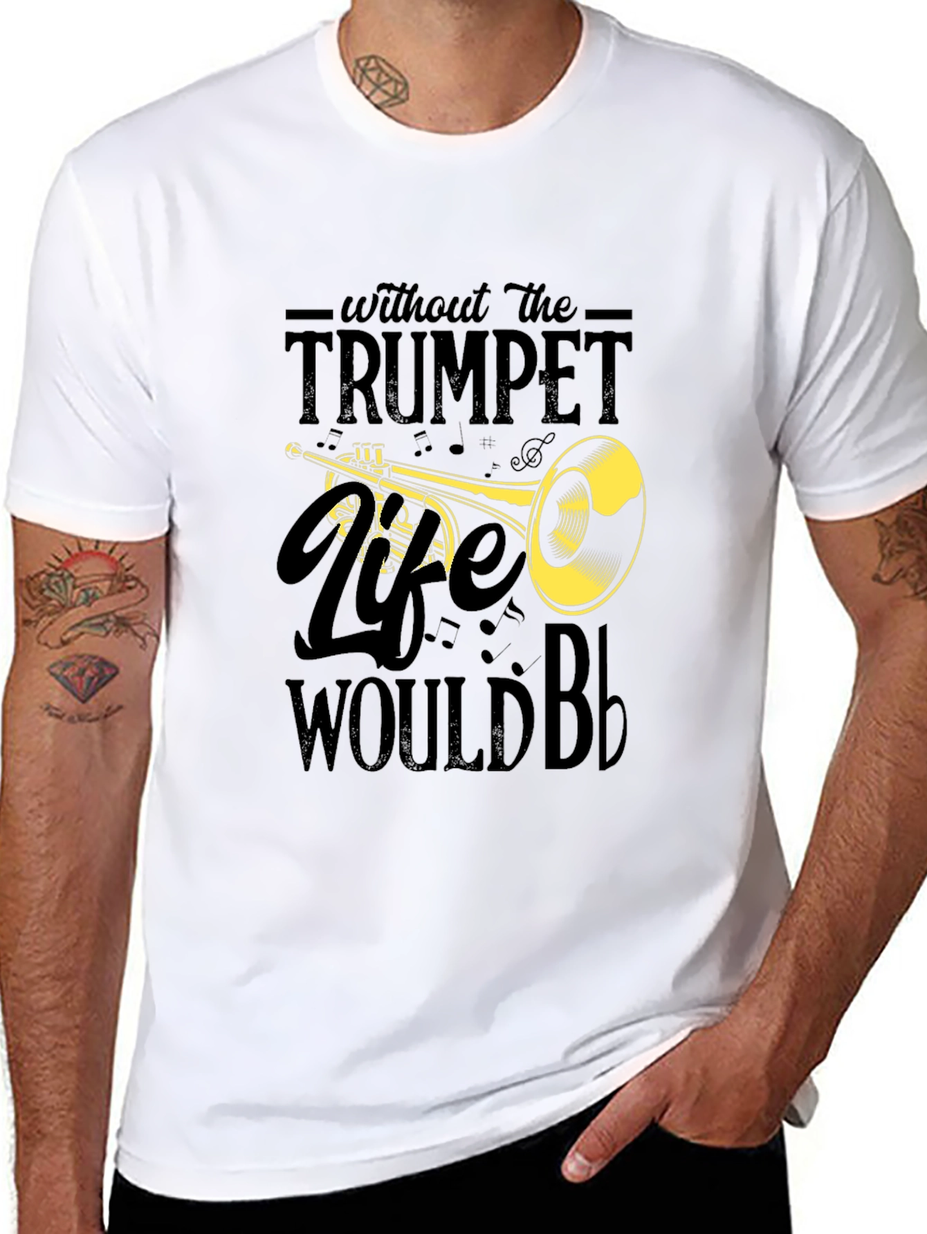 Trumpet Life T-Shirt - Musician Tee