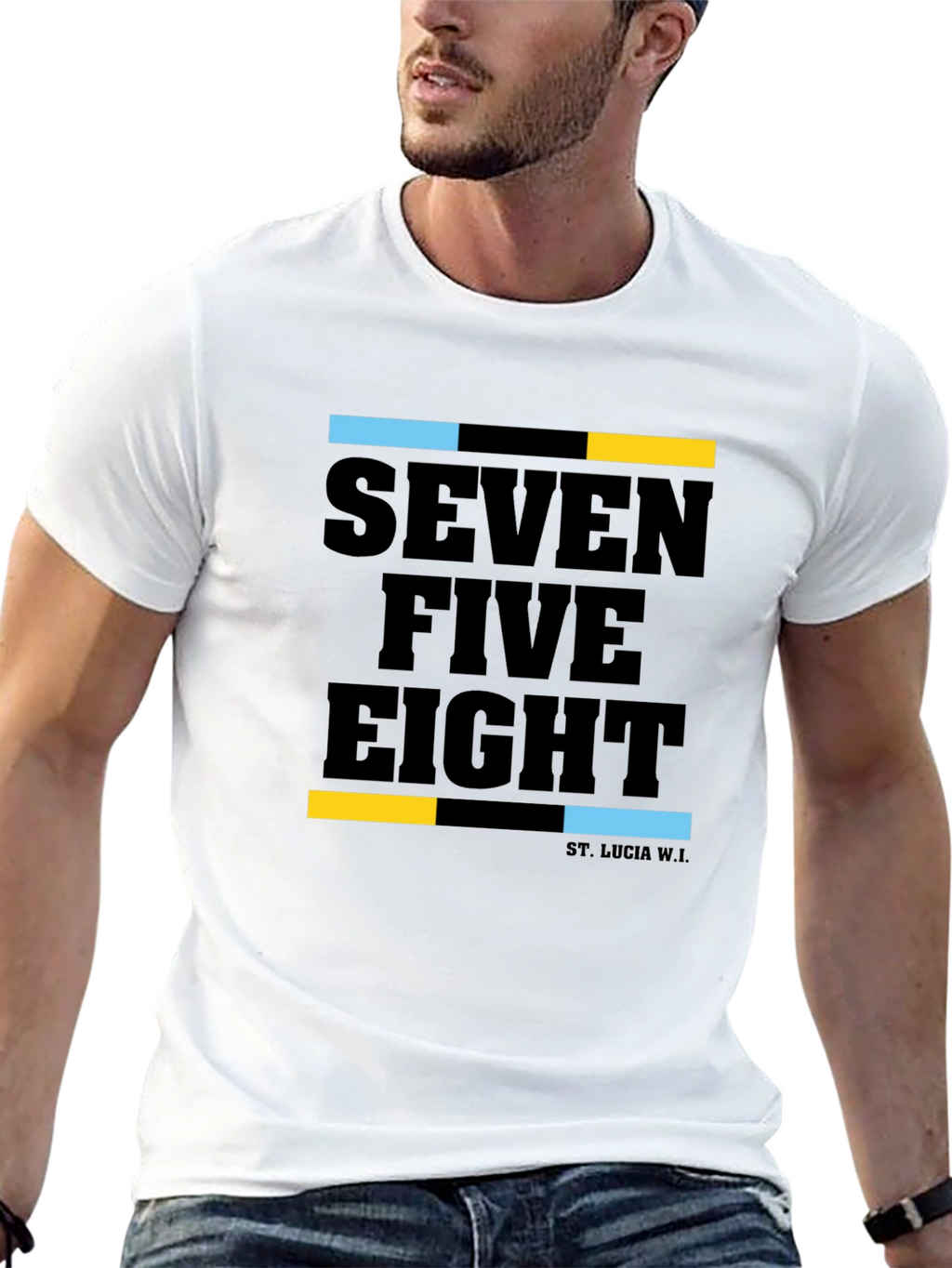 Seven Five Eight St. Lucia T-Shirt