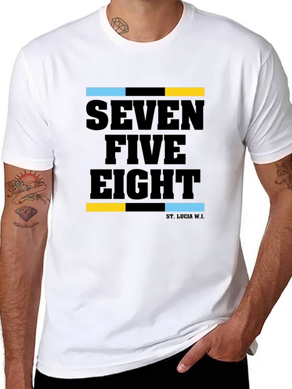 Seven Five Eight St. Lucia T-Shirt