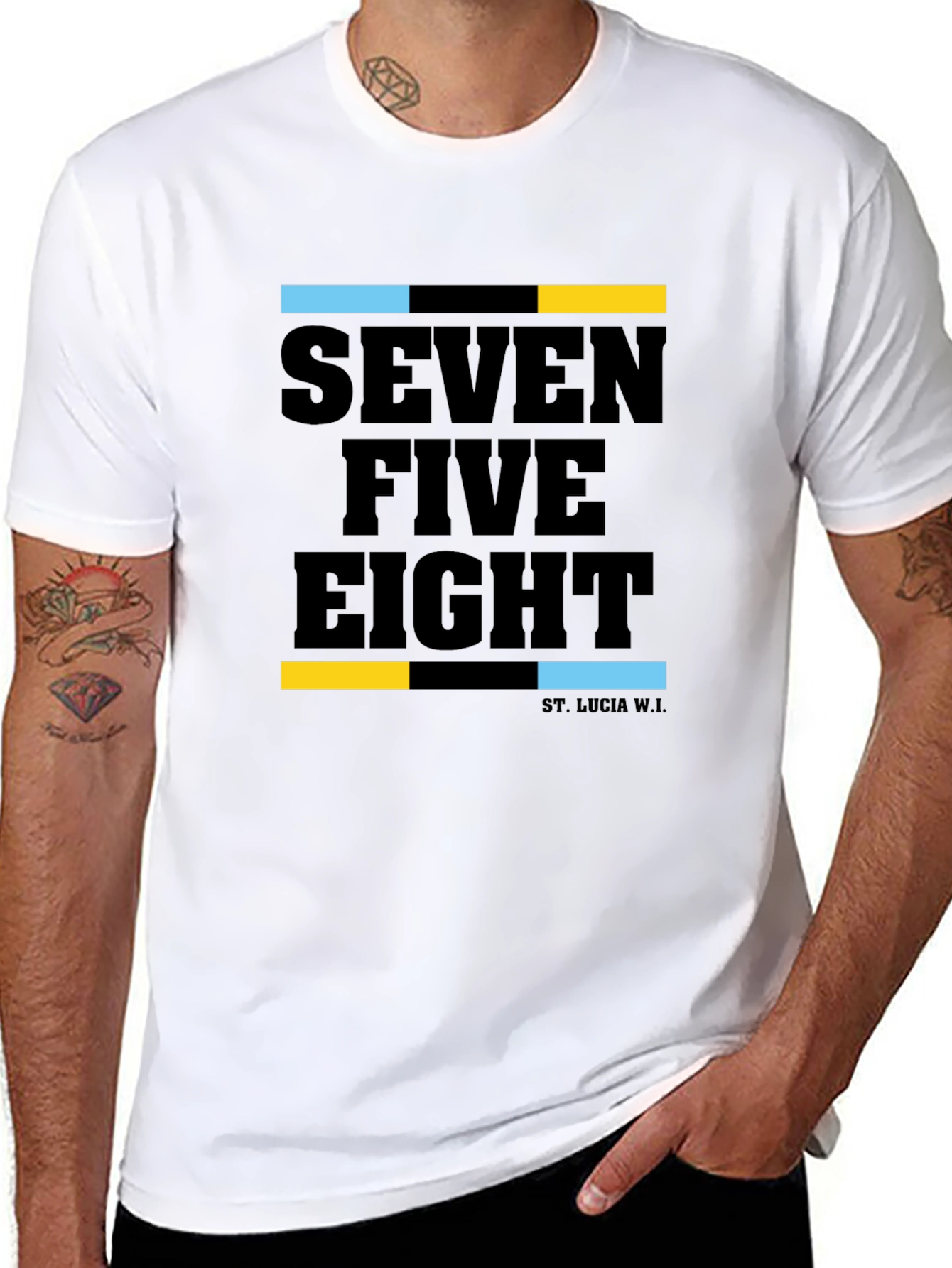 Seven Five Eight St. Lucia T-Shirt