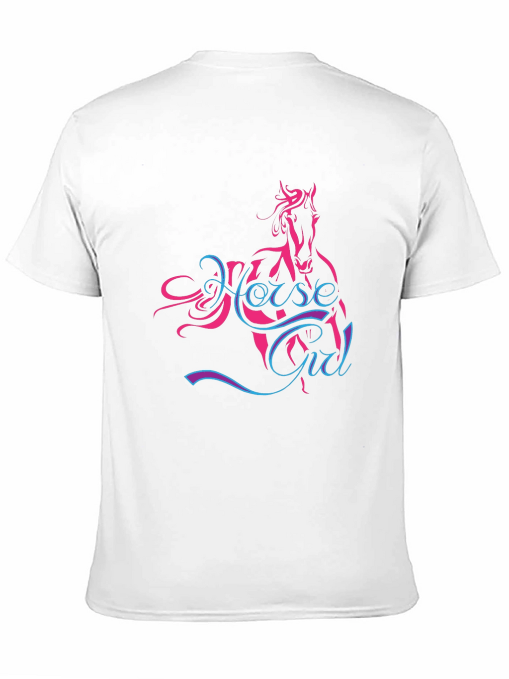 Horse Girl Tee - Black Graphic T-Shirt