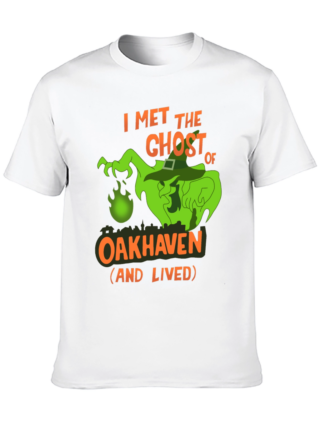 Ghost of Oakhaven Halloween T-Shirt