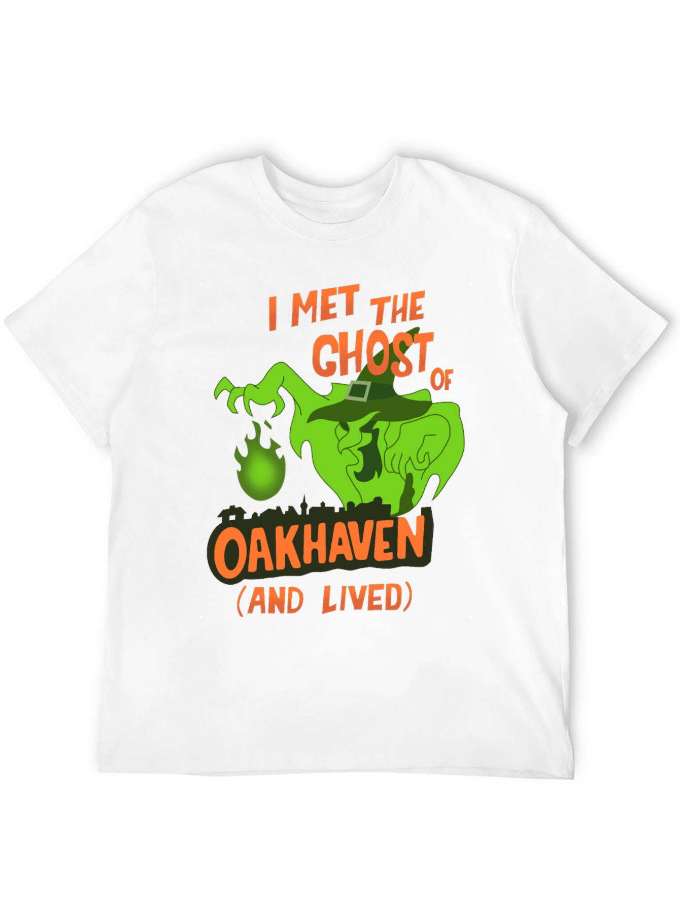 Ghost of Oakhaven Halloween T-Shirt