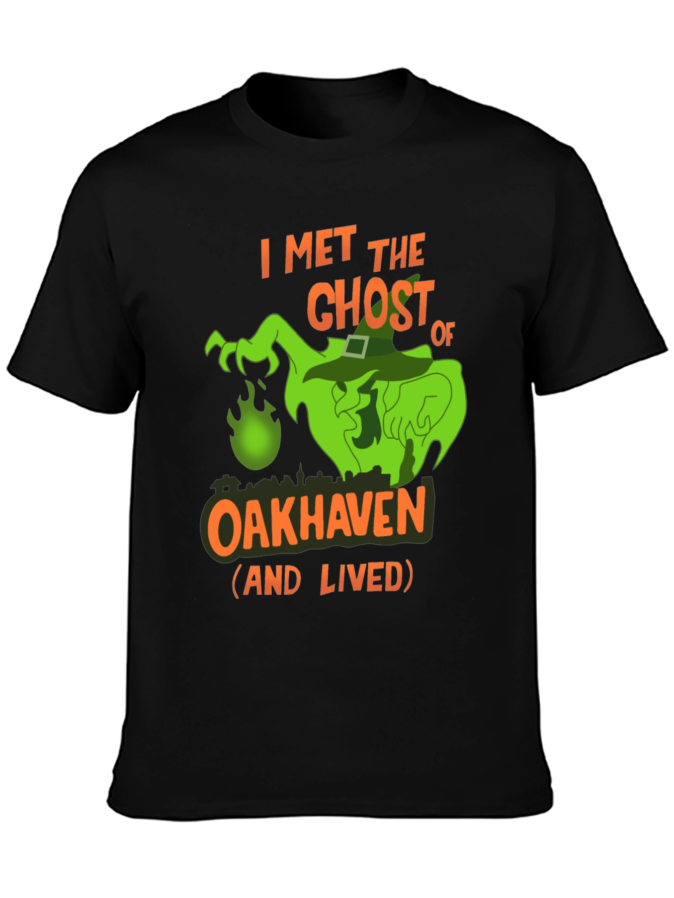 Ghost of Oakhaven Halloween T-Shirt
