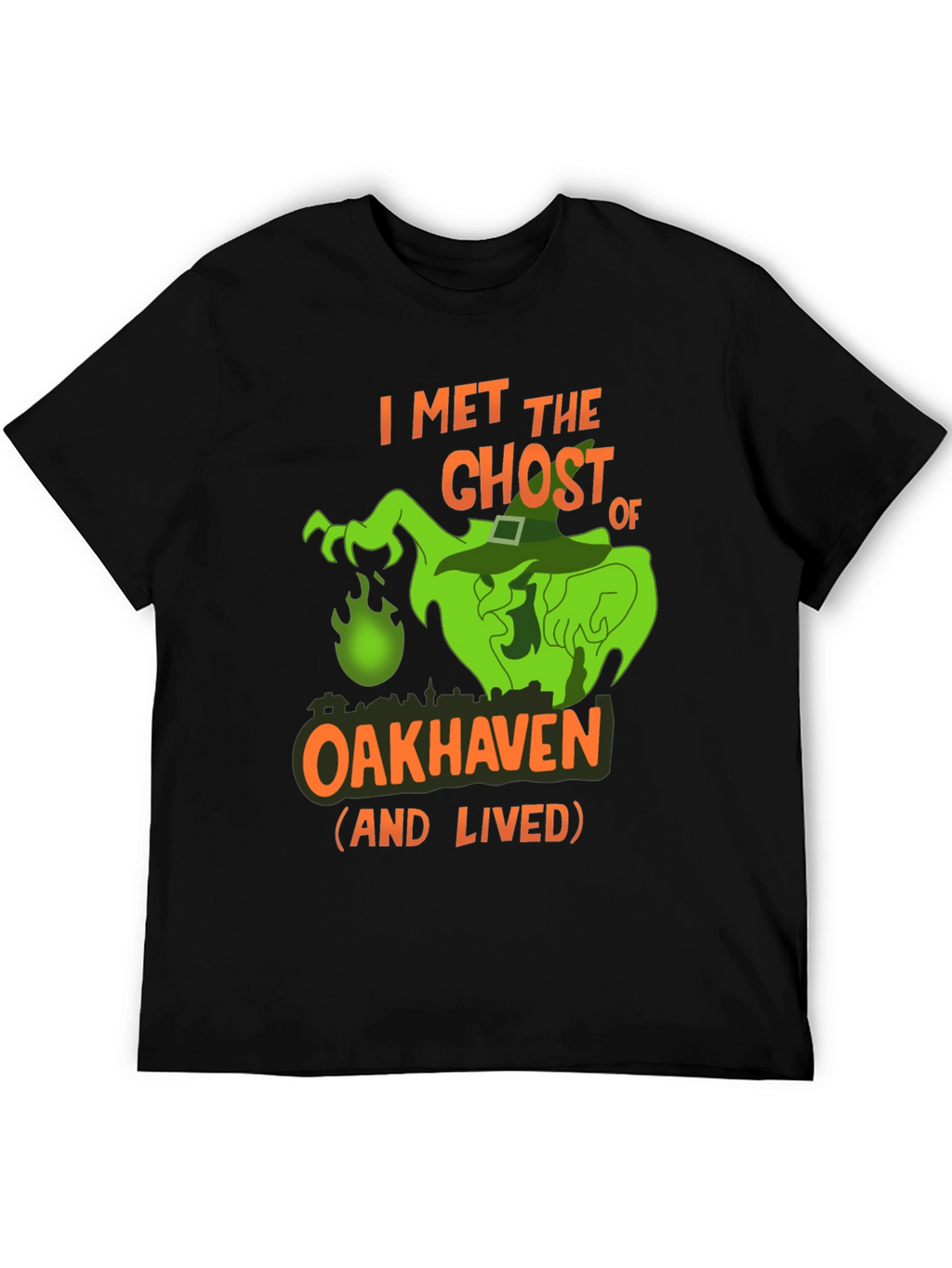 Ghost of Oakhaven Halloween T-Shirt