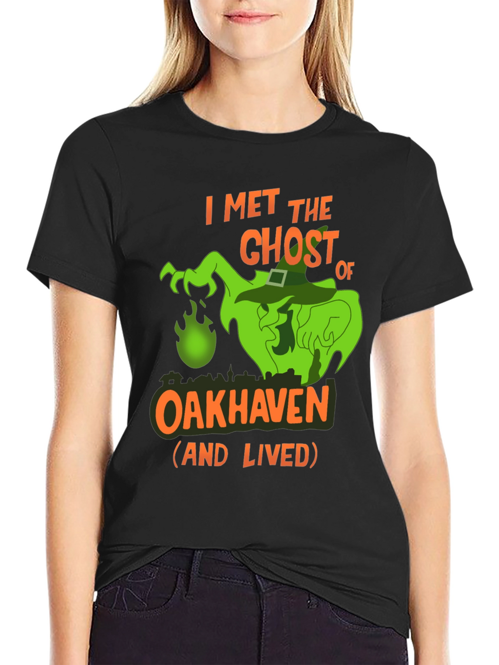 Ghost of Oakhaven Halloween T-Shirt