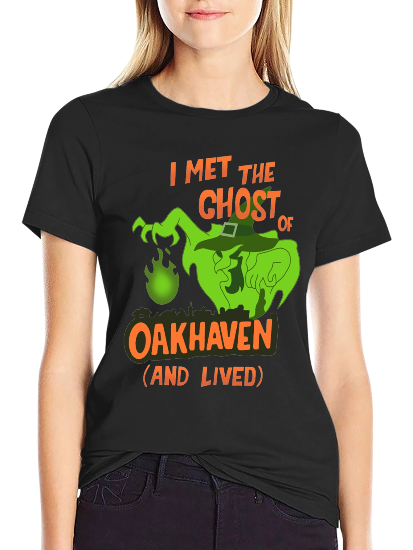 Ghost of Oakhaven Halloween T-Shirt