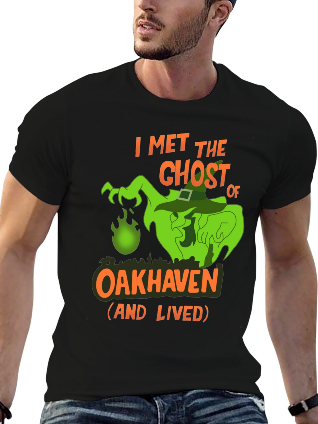 Ghost of Oakhaven Halloween T-Shirt