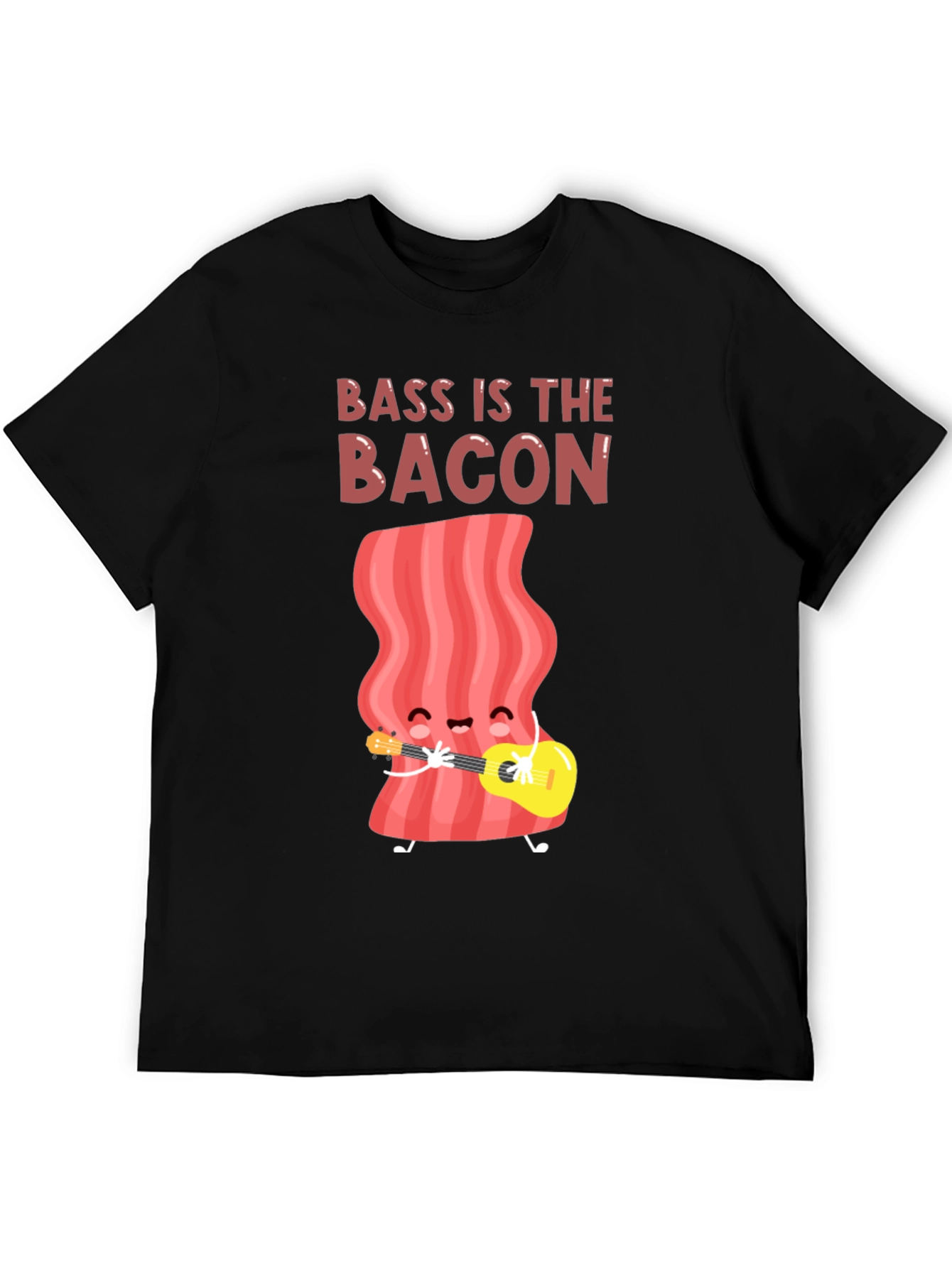 Bass is the Bacon Graphic T-Shirt