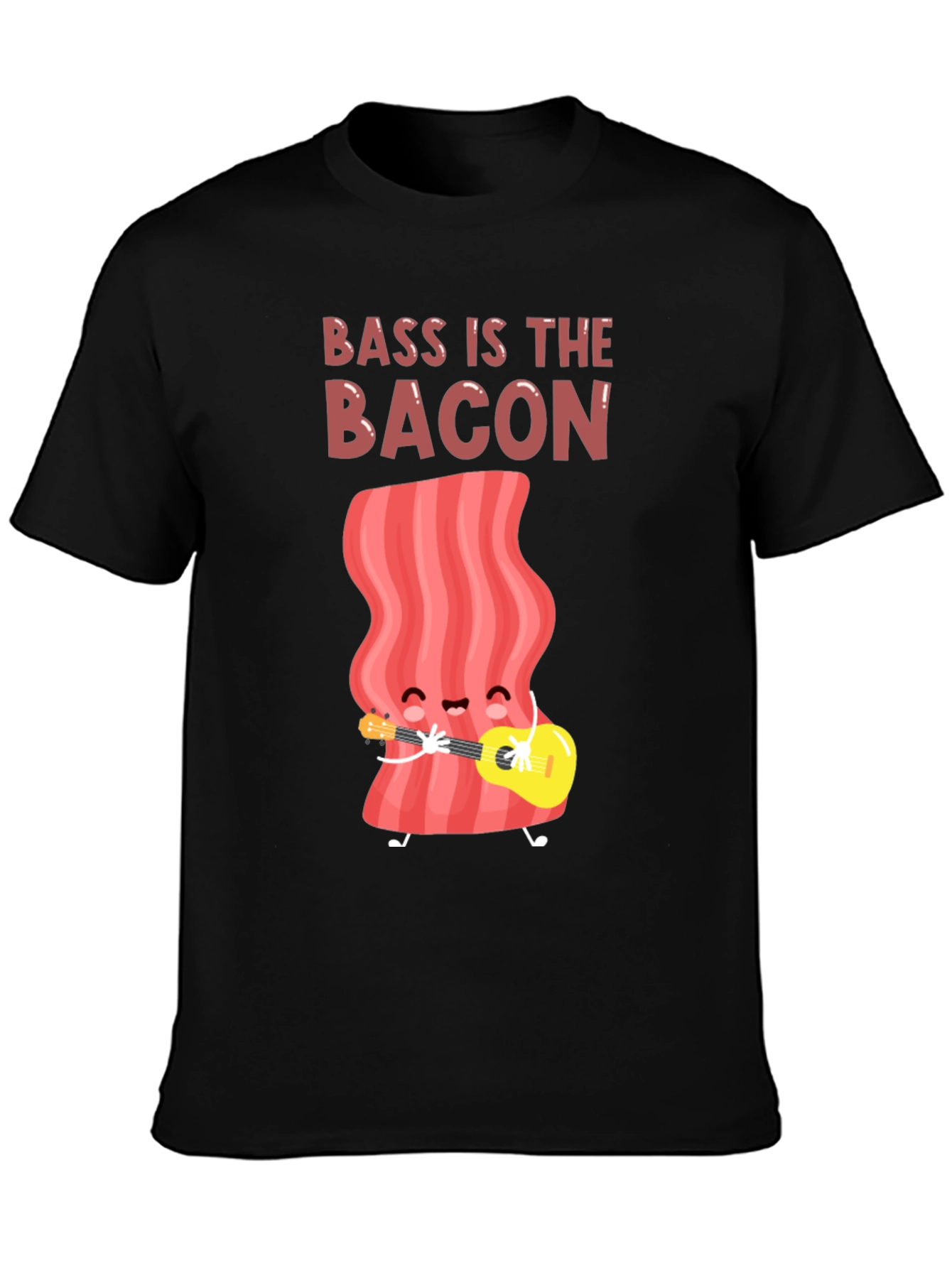 Bass is the Bacon Graphic T-Shirt