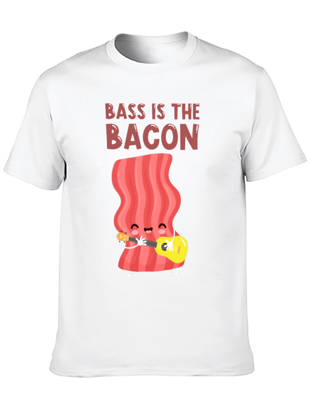 Bass is the Bacon Graphic T-Shirt