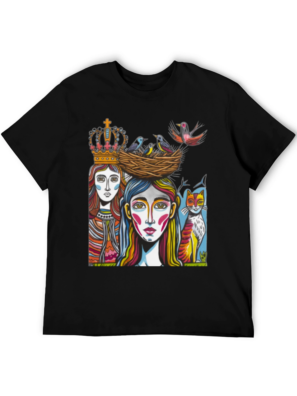 Artistic Graphic Tee - Unique Design