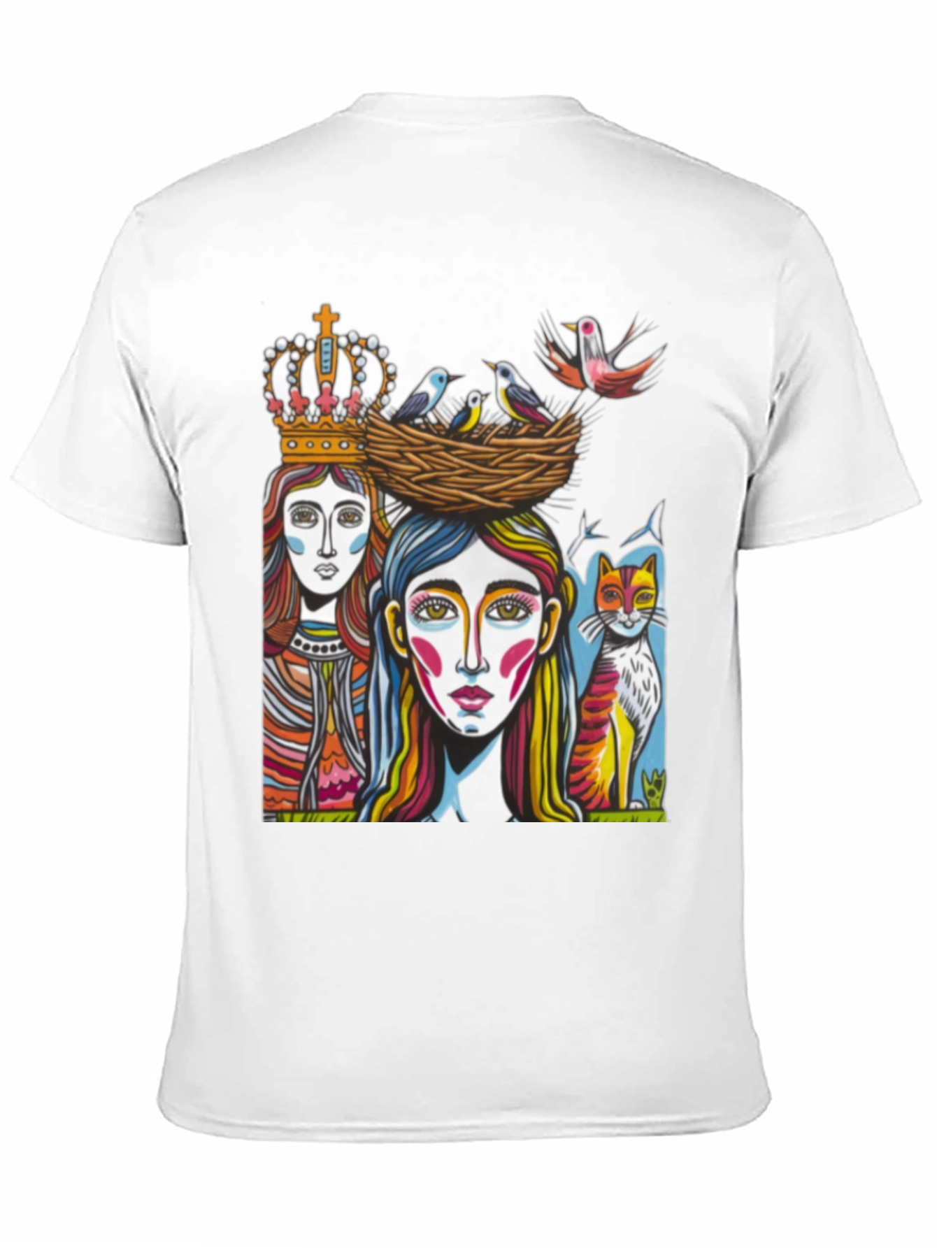 Artistic Graphic Tee - Unique Design