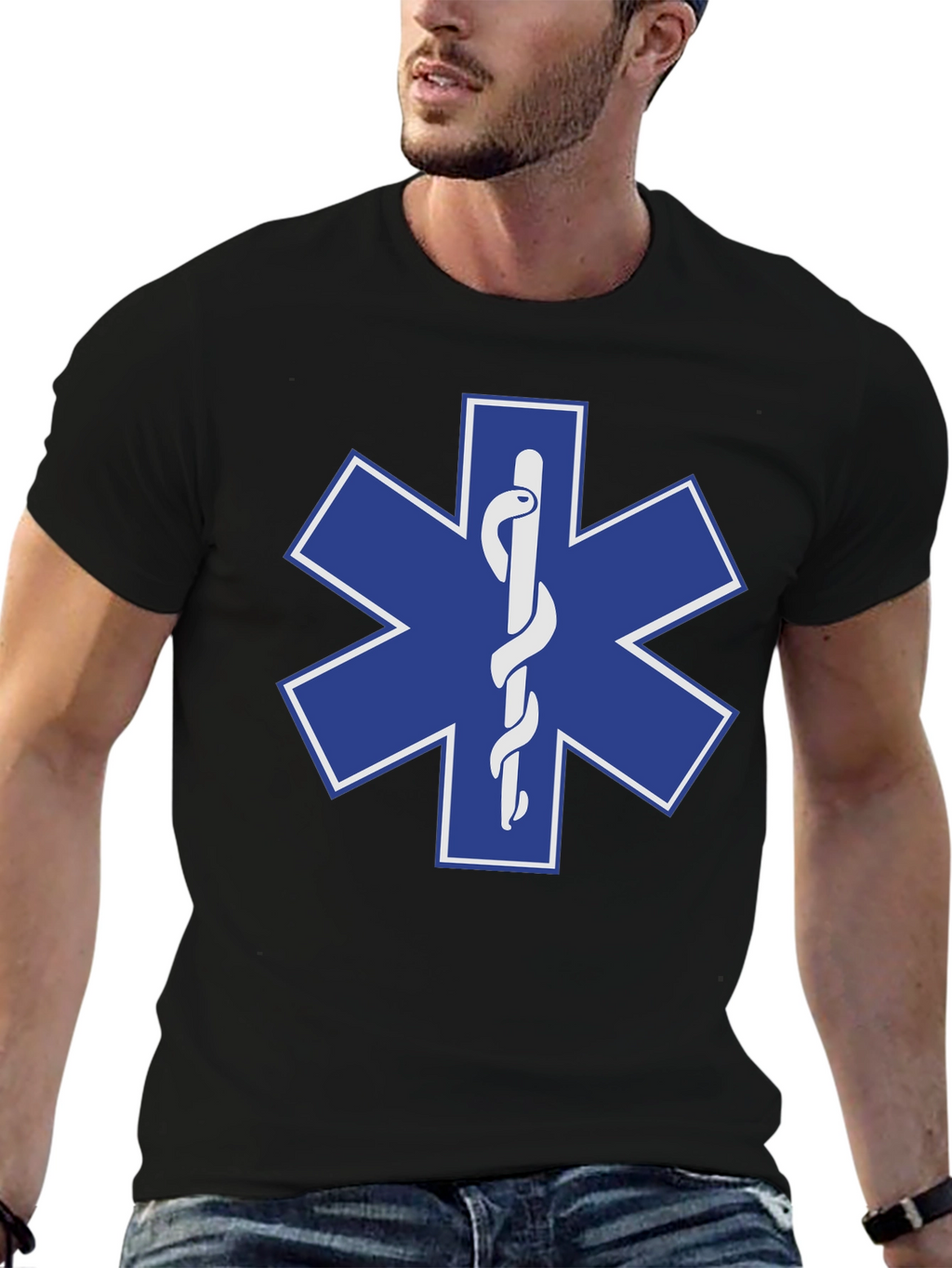 EMS Star of Life T-Shirt - First Responder Apparel