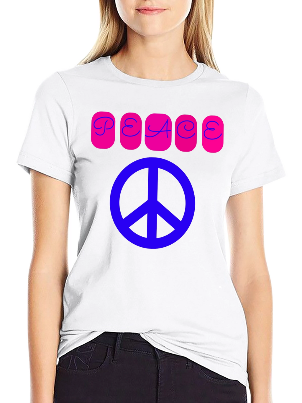 Peace Graphic Tee - Stylish & Comfortable